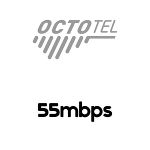 Octotel 55Mbps x 24 Months