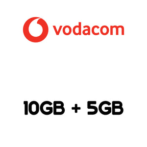 Vodacom - Sim Only - 10GB + 5GB x 24 Months