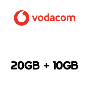 Vodacom - Sim Only - 20G + 10GB x 24 Months
