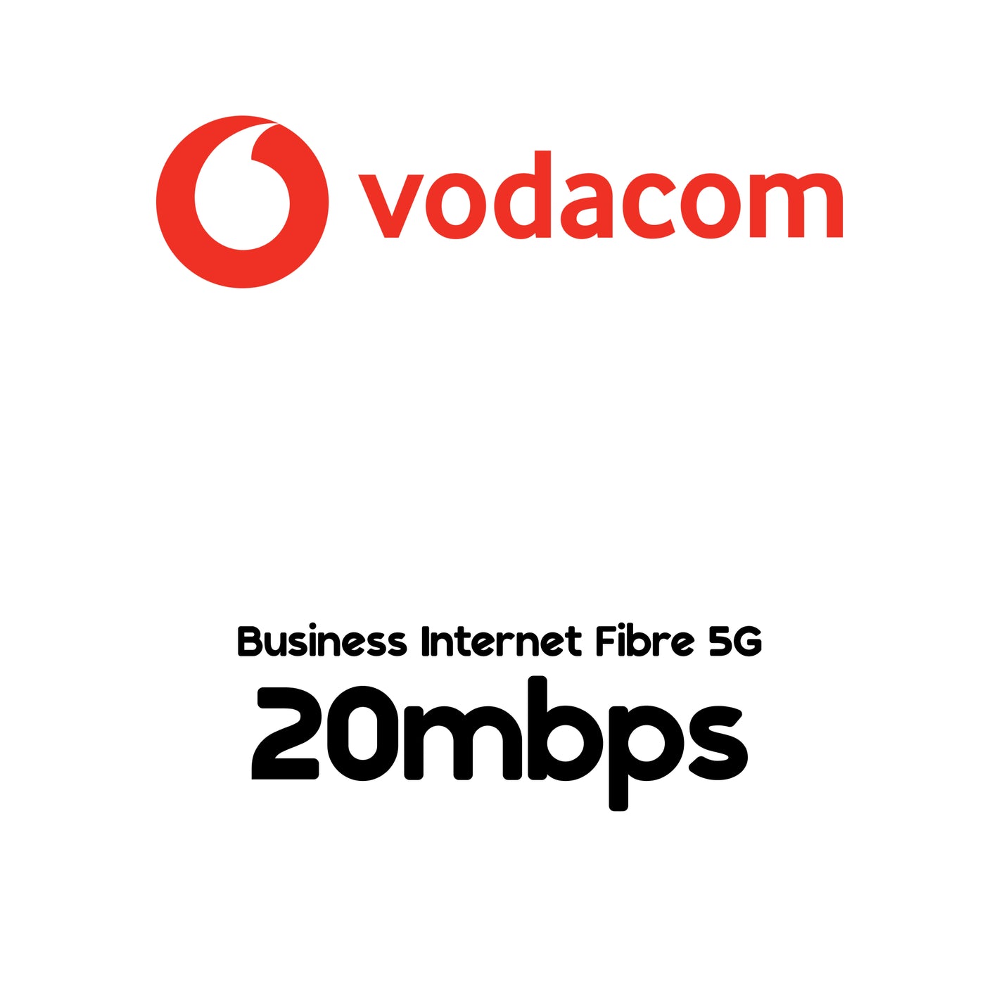 Vodacom Fibre 20MB x 24 Months